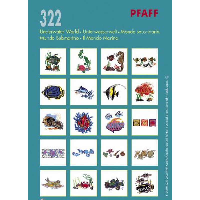 PFAFF Collection 322 Underwater 0