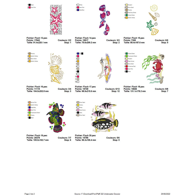 PFAFF Collection 322 Underwater 2