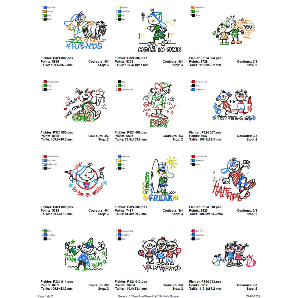 PFAFF Collection 324 Kids 1