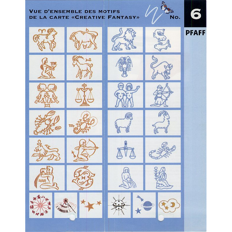 PFAFF Collection 006 Signs Of Zodiac 0