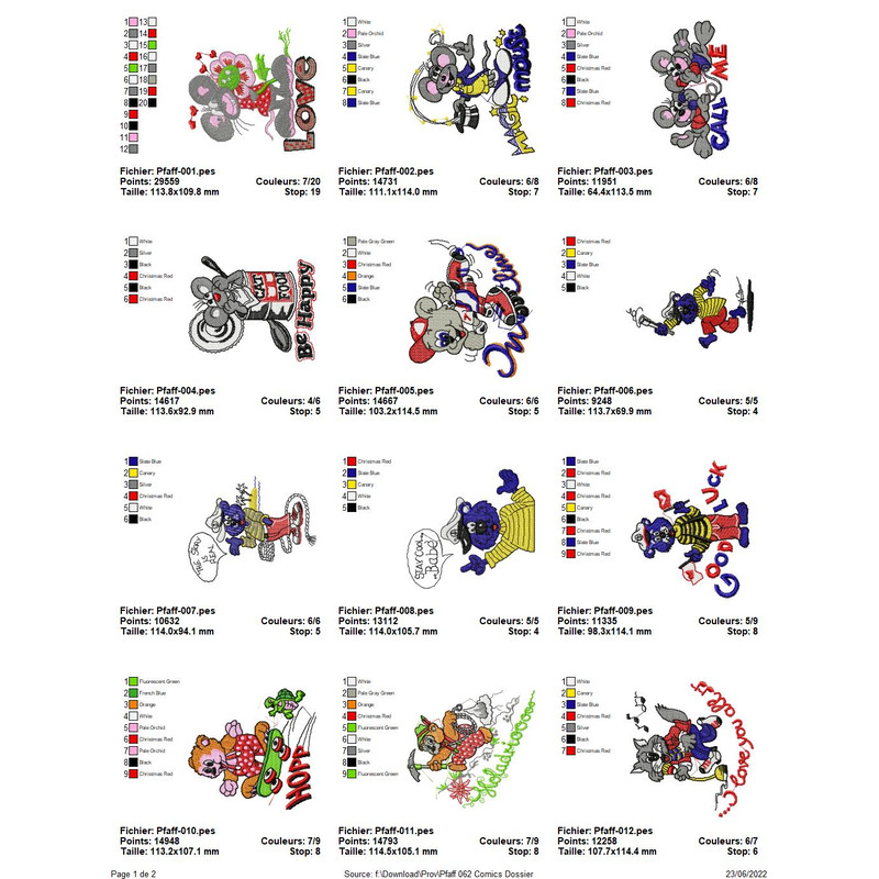 PFAFF Collection 062 Comics 1
