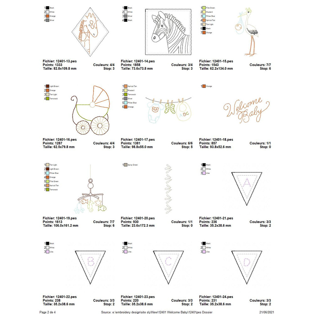 OESD 12401 Welcome Baby 1