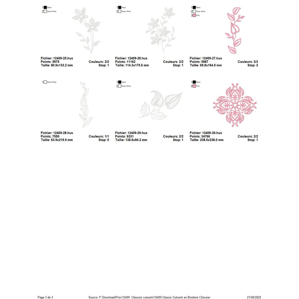 OESD 12409 Classic Cutwork 2