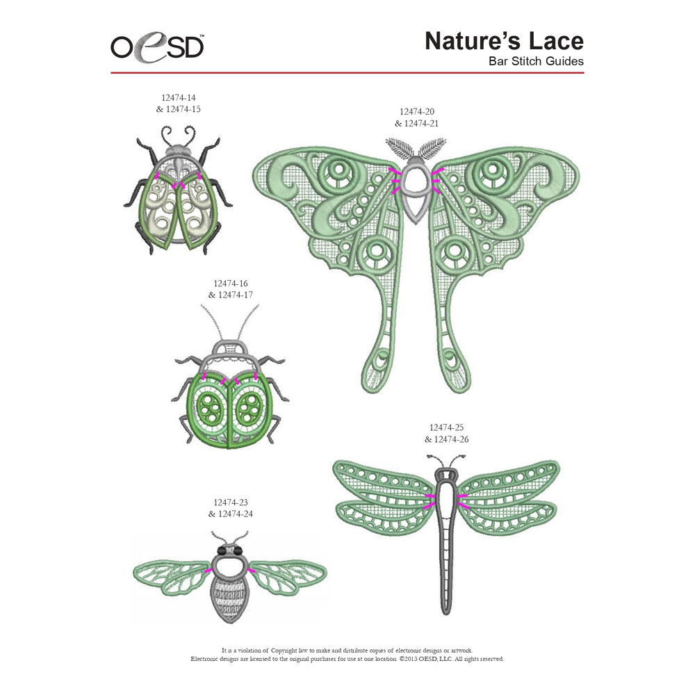 OESD 12474 Natures Lace 4