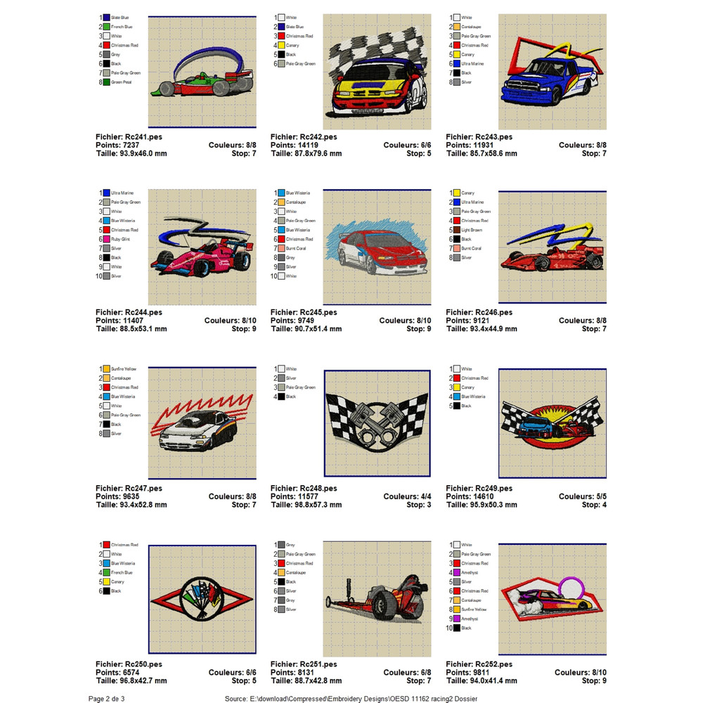 OESD 11162 Racing 2 1