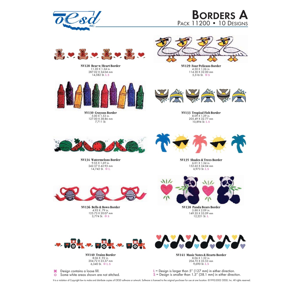 OESD 11200 Border A 0