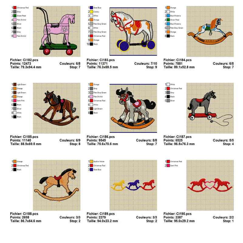 OESD 11295 Rocking Horses 1