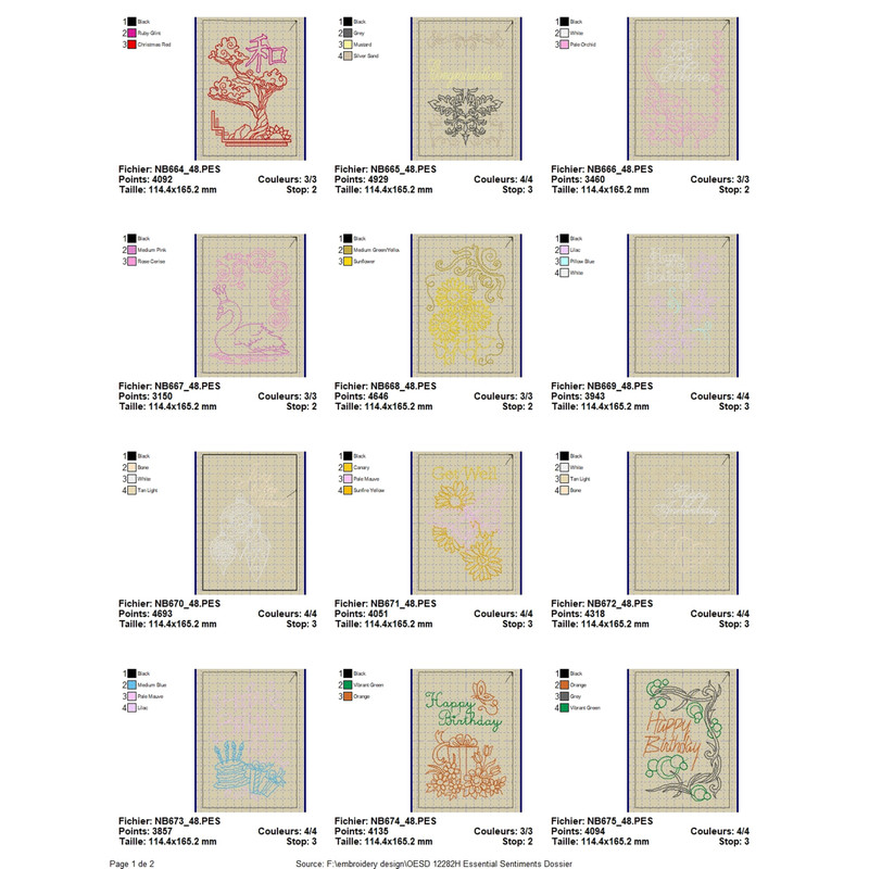 OESD 12282 Essential Sentiments 0