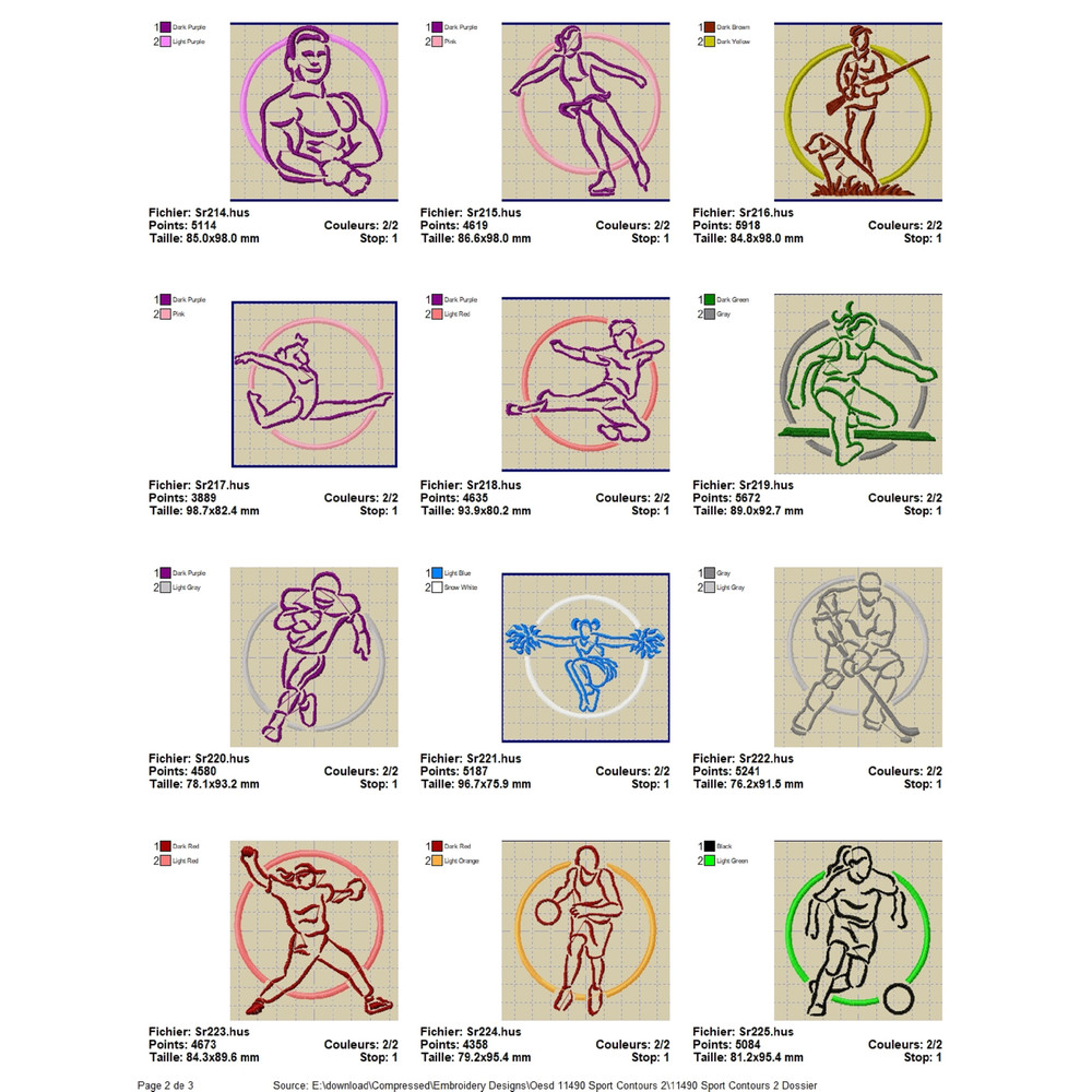 OESD 11490 Sport Contours 2 1