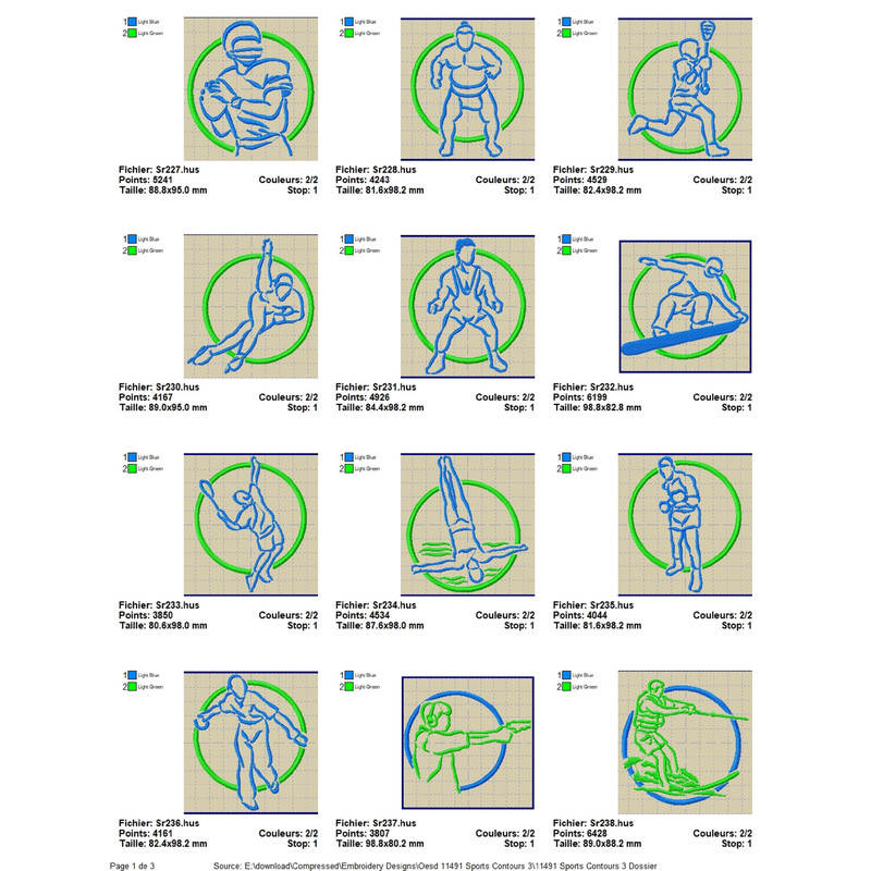 OESD 11491 Sport Contours 3 0