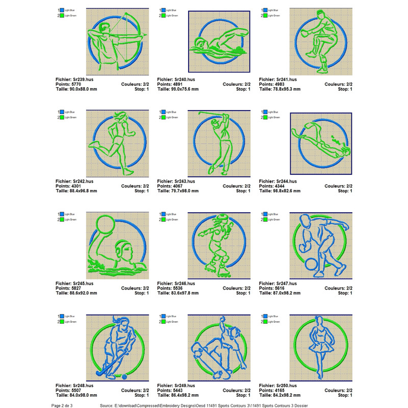 OESD 11491 Sport Contours 3 1