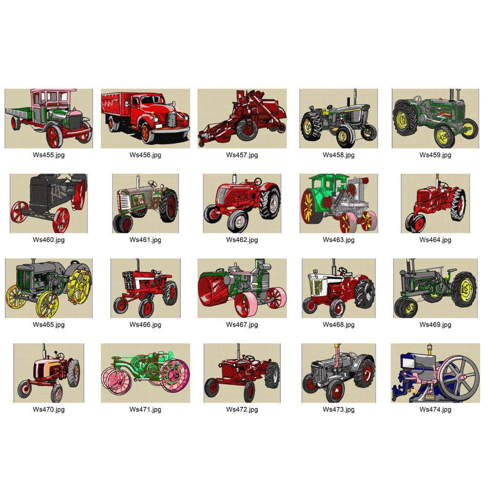 OESD 11528 Antique Farm Equip 2 0