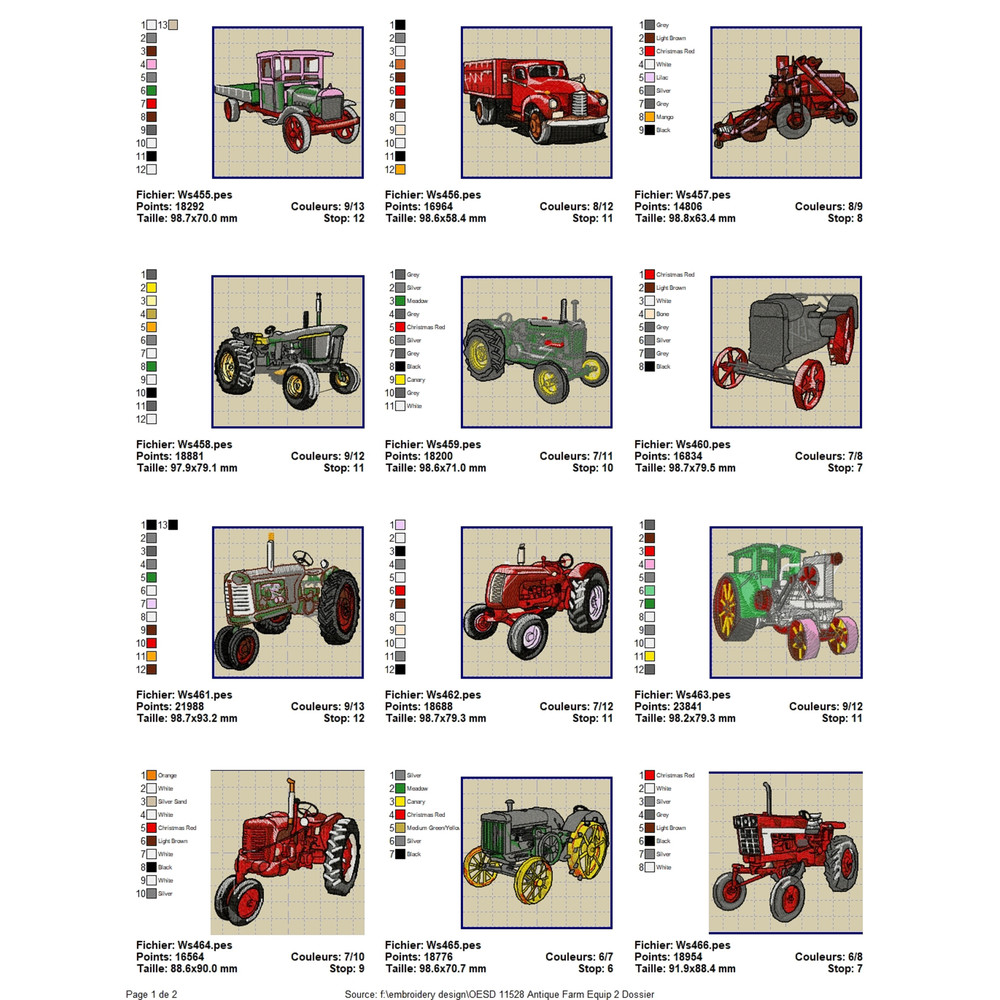 OESD 11528 Antique Farm Equip 2 1