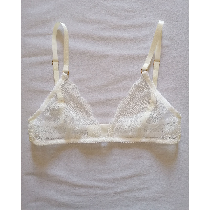 Light Ivory Bralette 0