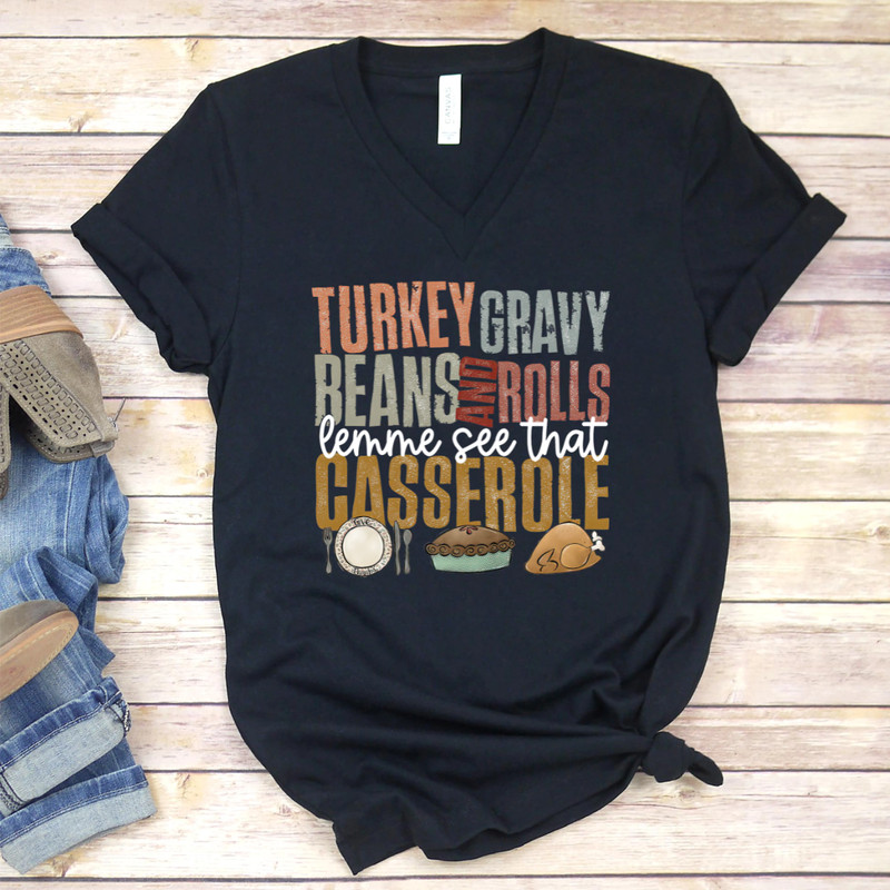 Turkey Gravy Beans And Rolls Let Me See That Casserole Thanksgiving Hallothanksmas 2 PNG 0