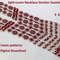 Bead Loom Patterns GerdanSplitLoom Necklace Beaded Sautoir Beading Loom Only Patterns Instant Download PDF 7