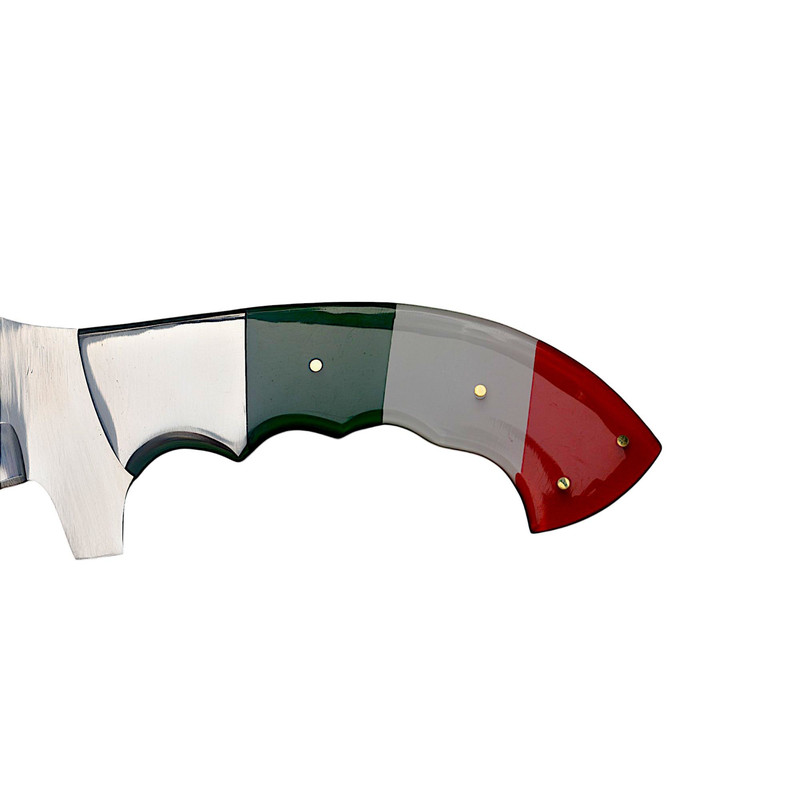 Handmade Gift For Him Full Tang Tactical Hunting Knife With RazorSharp Blade Leather Sheath 2