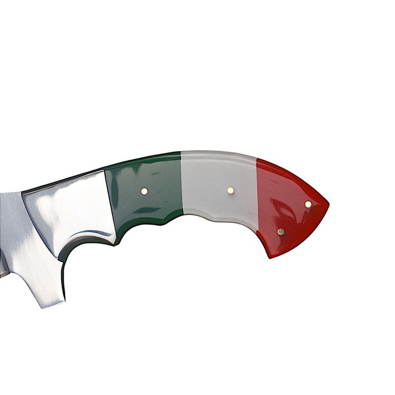 Handmade Gift For Him Full Tang Tactical Hunting Knife With RazorSharp Blade Leather Sheath 3