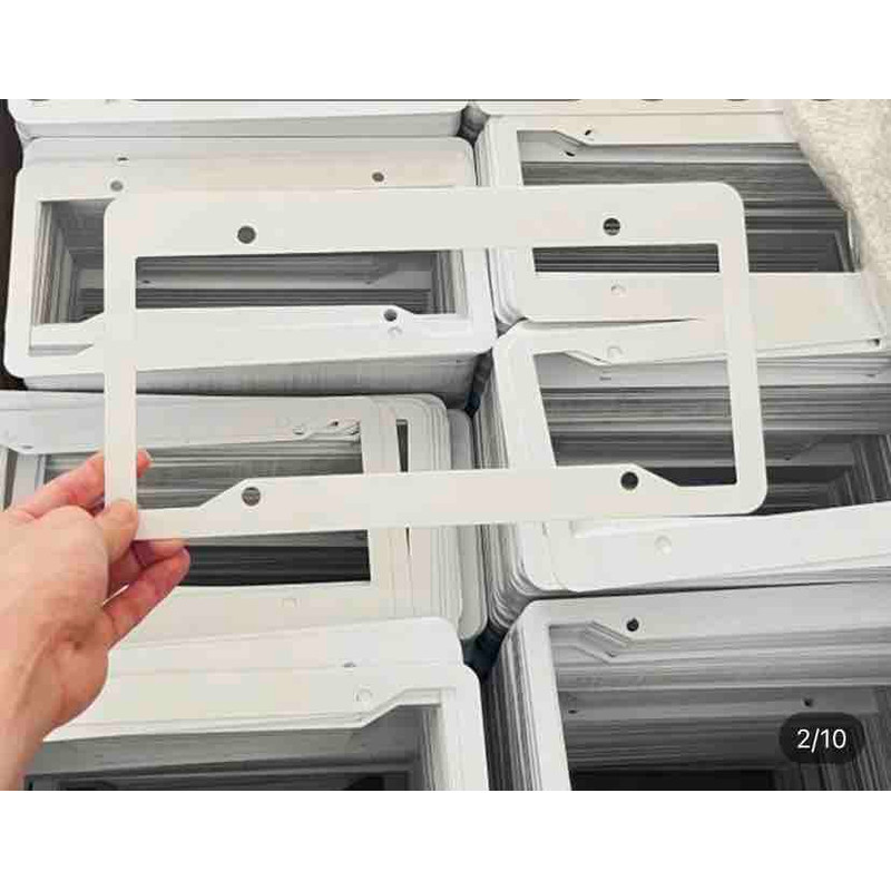 Sublimation Blank Frame License Plate 0