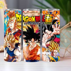 dragonball tumbler 20oz & 30oz tumbler wrap, tumbler sublimation, best seller tumbler, popular tumbler wrap
