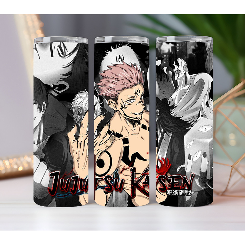 JUJUTSU Tumbler PNG 20oz 30oz Tumbler Wrap Tumbler Sublimation Best Seller Tumbler Popular Tumbler  0