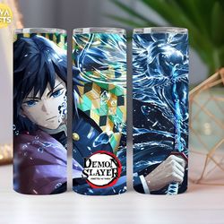 demon slayer 20oz & 30oz tumbler png wrap, tumbler sublimation ,best seller tumbler, popular tumbler wrap