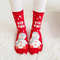 Christmas Breathable Snowman Warm Comfortable Lightweight Casual Cotton Socks For Women 0