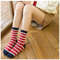 Christmas Breathable Bamboo Red Warm Comfortable Lightweight Casual Cotton Socks For Women 0