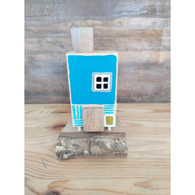 Miniature Wooden Incence House 3