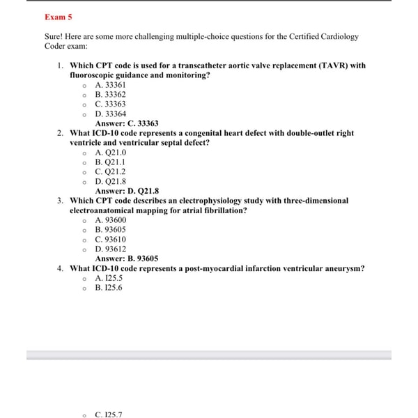 Certified Cardiology Coder (CCC) Exam Prep | Inspire Uplift