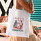 Just Waiting For Christmas Santa PNG SVG Christmas Santa Claus Design For Graphic Tees Christmas PngTote Bag Sticker 4