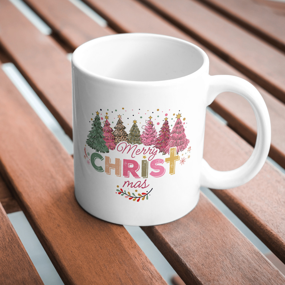 Christian Christmas PNG For Sublimation Rustic Merry Christmas Sublimation Christmas Tree Farm Png 3