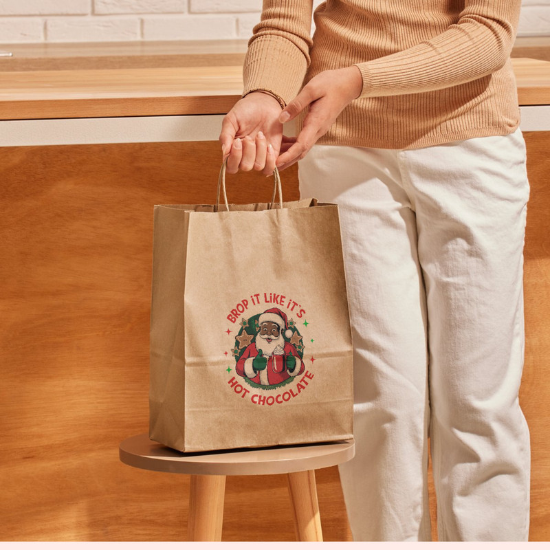 Matching Family Christmas PNG Bundle Black Santa Claus Matching Family Christmas PNG Black Santa Claus Funny Family 4