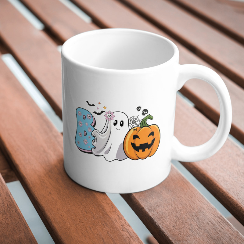 Cute Boo PNG Sublimation Designs Cute Ghost Png Halloween Pumpkin Png 3