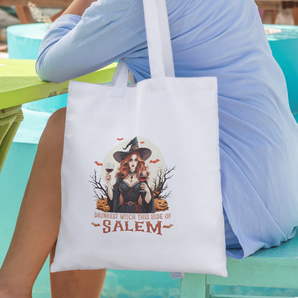 Drunkest Witch This Side Of Salem Png Girls Trip Salem Png Retro Halloween Png 2