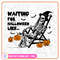 Just Waiting For Halloween PNG Funny Halloween Png Spooky Summer Halloween Sublimation Design Skeleton DTF Shirt Desi 0