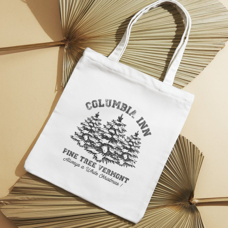 White Christmas Movie Columbia Inn Pine Tree Vermont SVG PNG Winter Crewneck Svg 90s Christmas Song Svg 3