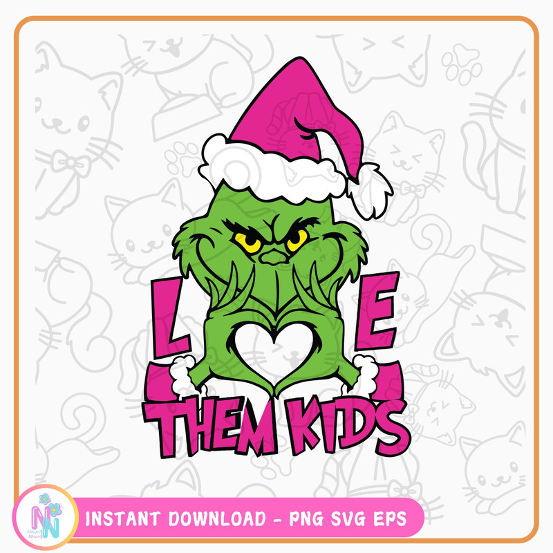 Merry Gricmas Svg Png Holiday Funny Grinch Digital Download File For Cricut DIGITAL FILE Grinch Christmas Design 0