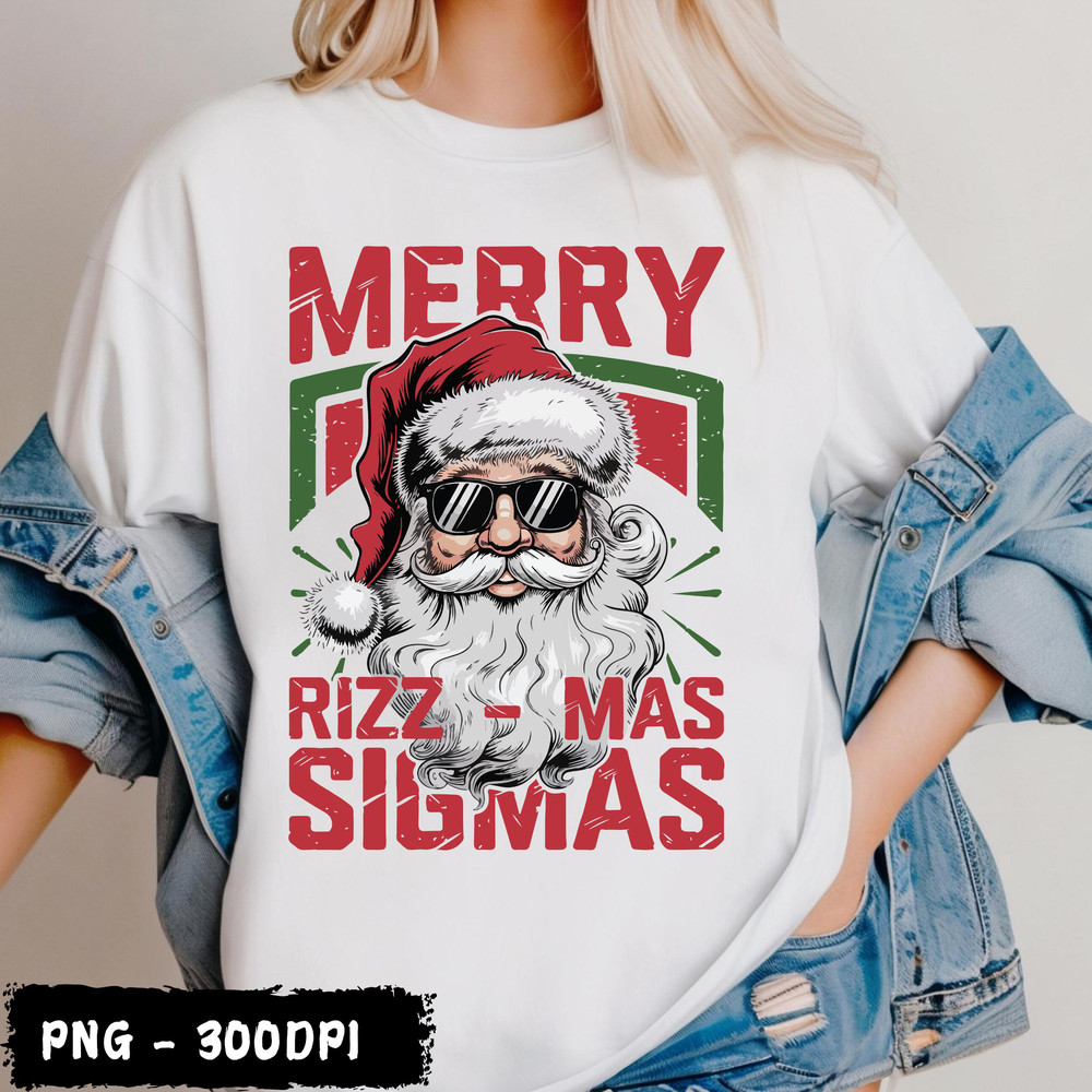 Merry Rizz Mas Design The Funny Gen Alpha XMas Trend 0