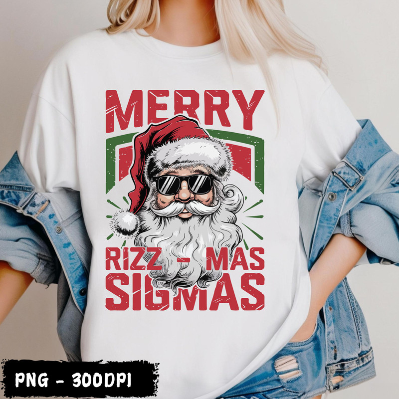 Merry Rizz Mas Design The Funny Gen Alpha XMas Trend 0
