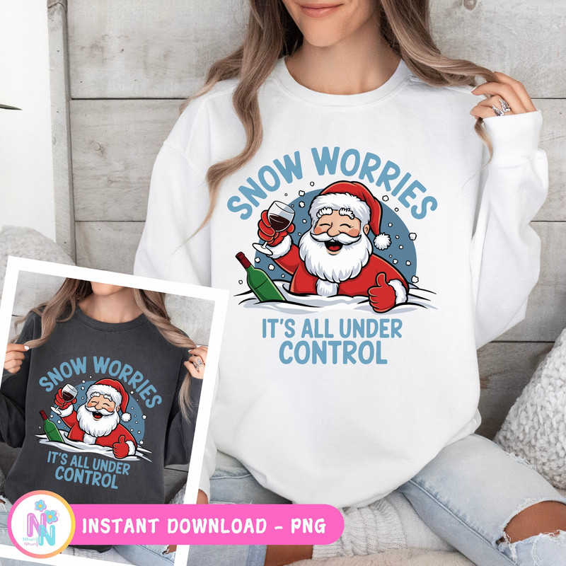 Santa Claus Drinking Wine PNG 1