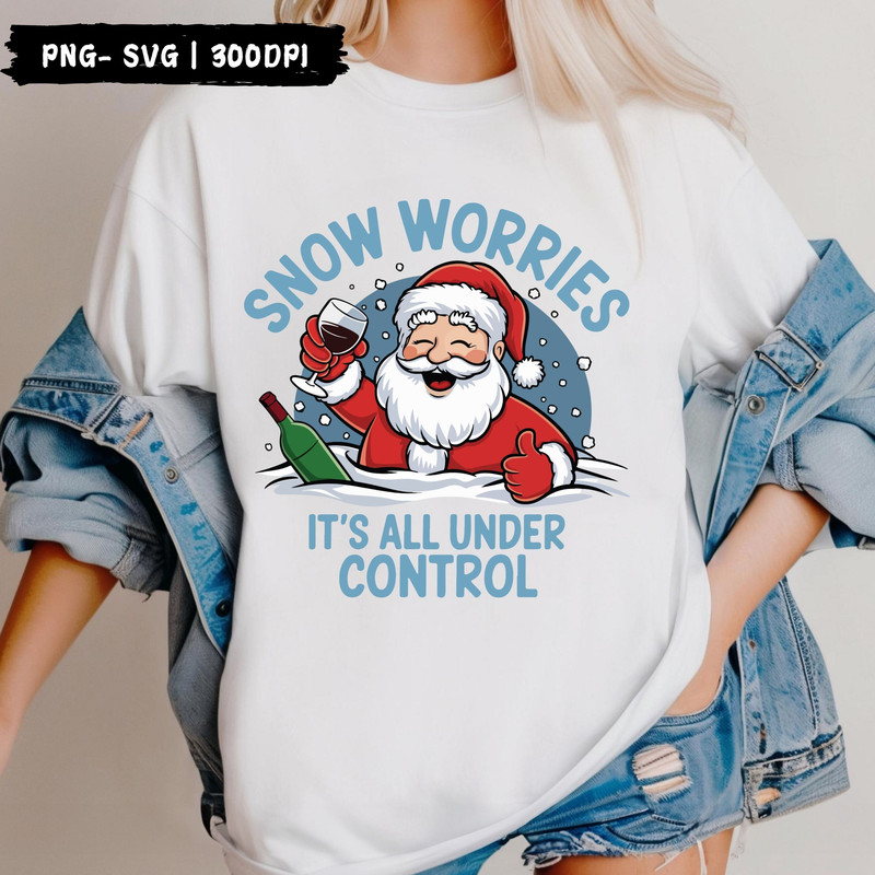 Santa Claus Drinking Wine PNG 3