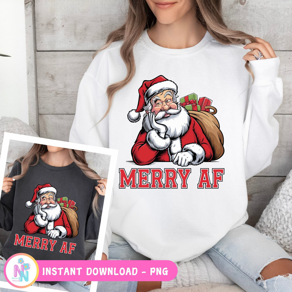 Merry FA PNG Grumpy Santa Claus For The Holiday Season 1