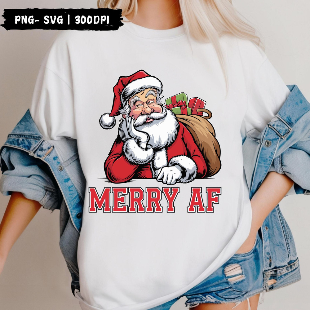 Merry FA PNG Grumpy Santa Claus For The Holiday Season 3