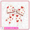 Valentines Day Heart Coquette Bow Png 0