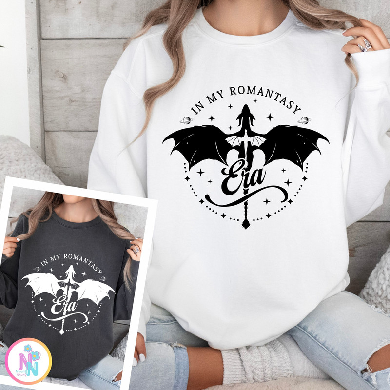 In My Romantasy Era Svg Png Bookish Svg Trendy Book Lover Svg 1