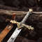 Handmade King Arthur Sword Excalibur Sword With Leather Sheath 2