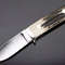 Handmade Bob Loveless Knife Hunting Knife Custom Handmade Knife Stag Horn 0