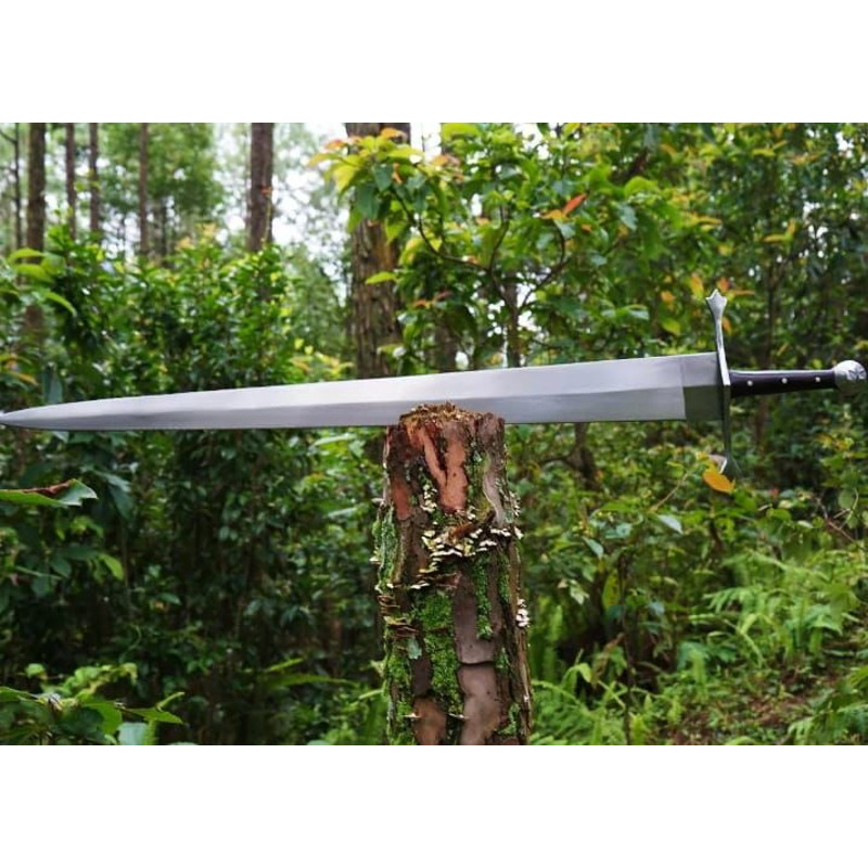 Handmade 34Inch Viking Sword Functional Decorative Norse Replica A Masterpiece Of Norse Craftsman 0