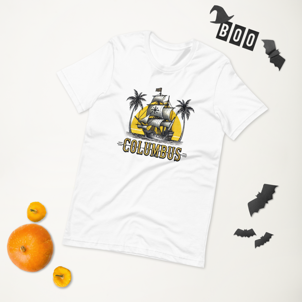 Columbus Day Vintage TShirt 7
